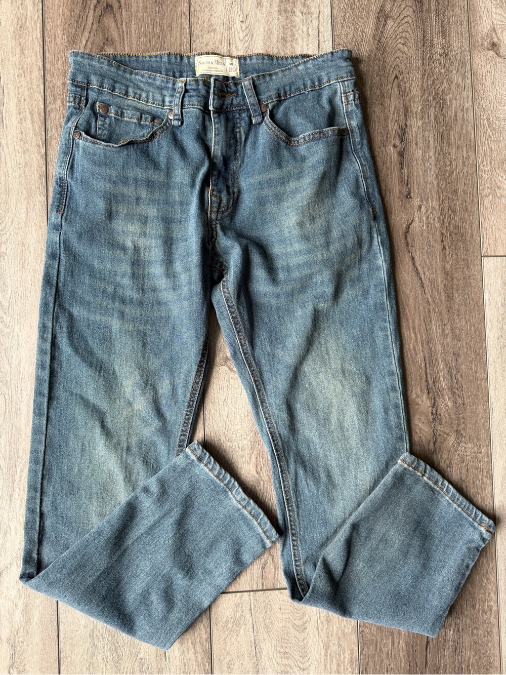 Smith and Mills Denim- Vintage Straight Leg Jeans (29x30)